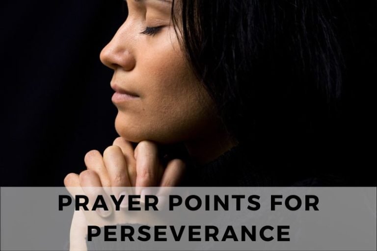 25 Specific Prayer Points for Perseverance