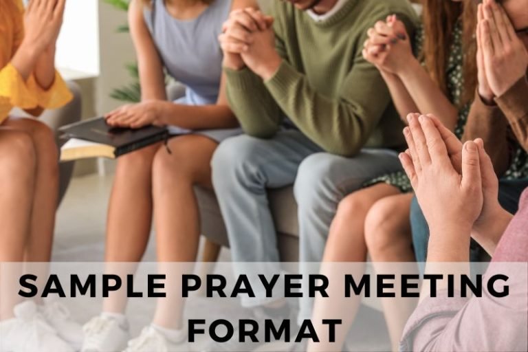 A Sample Prayer Meeting Format (Step by Step)