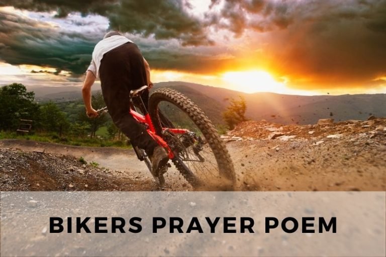 Biker's Prayer Poem