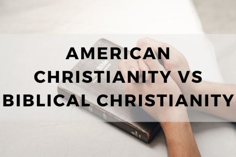 Two Paths: American Christianity vs. Biblical Christianity