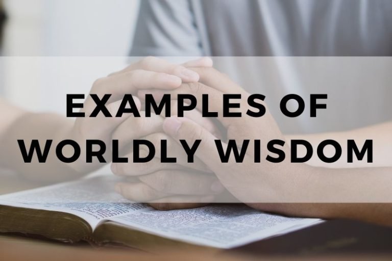 Profound Examples of Worldly Wisdom From the Bible