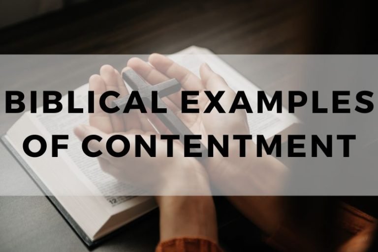 Biblical Examples of Contentment and Trusting God’s Plan
