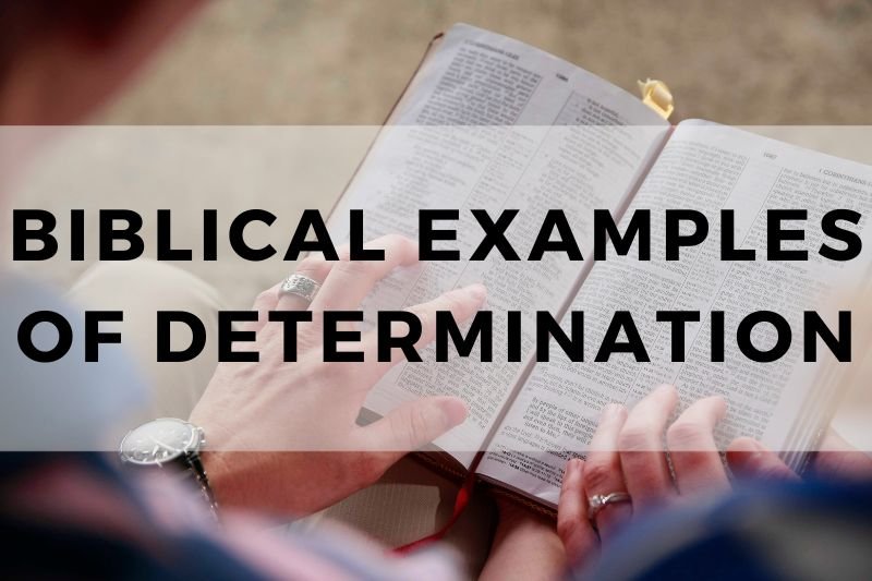 Biblical Examples of Determination