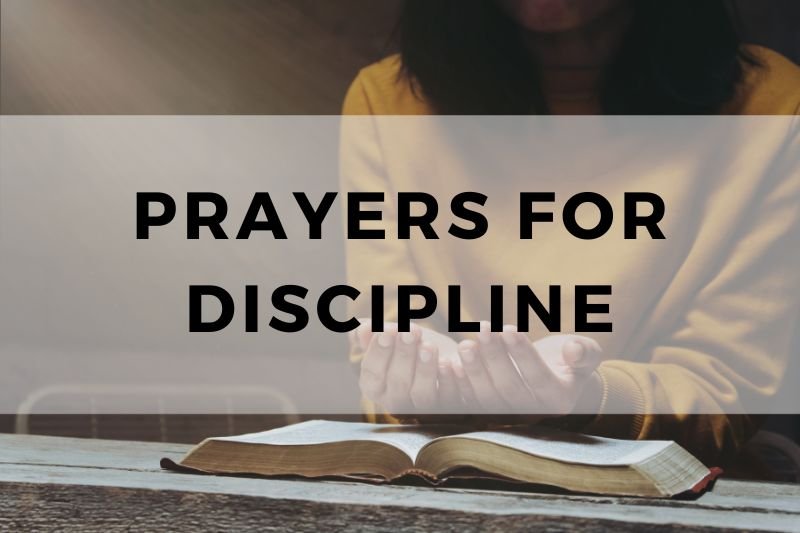 Prayer for Discipline