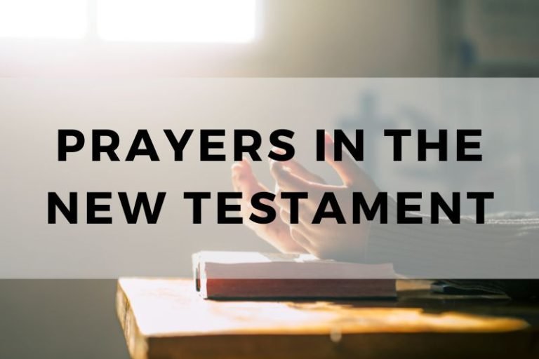 Prayers in the New Testament